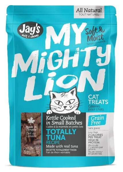Gâteries pour chat - 75g - My Mighty Lion - Thon - Jay's
