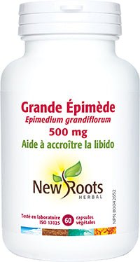 Grande Épimède (Horny Goat) - 60caps. - New Roots - New Roots Herbal