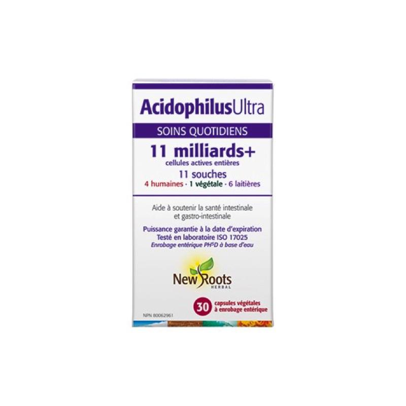 Acidophilus Ultra - New Roots - 30 Capsules - New Roots Herbal