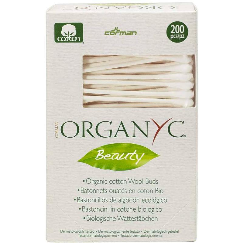 Bâtonnets ouatés en coton bio - 200 unités - Oragnyc Beauty - Default - Organyc Beauty