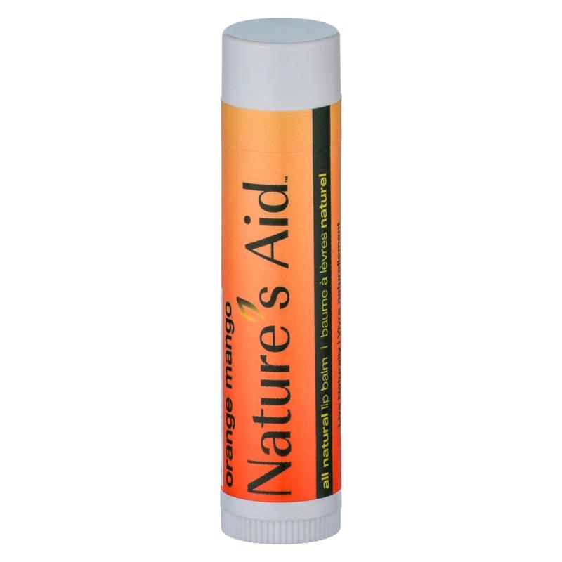 Baume à lèvres naturel - Nature's Aid - Orange/Mangue - Nature's Aid