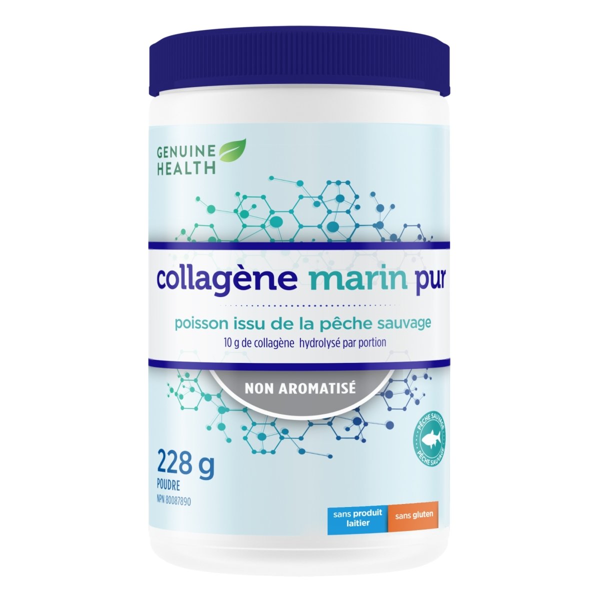 Capsules de collagène marin pur - 1170mg Supplément de collagène à