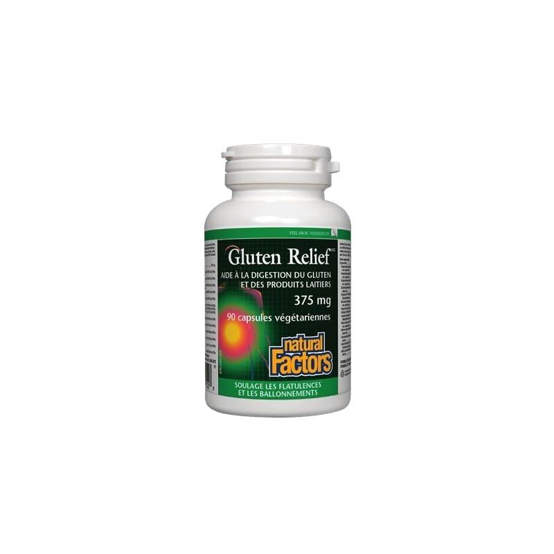 Gluten Relief - 90 VégéCaps - Natural Factors - Default - Natural Factors