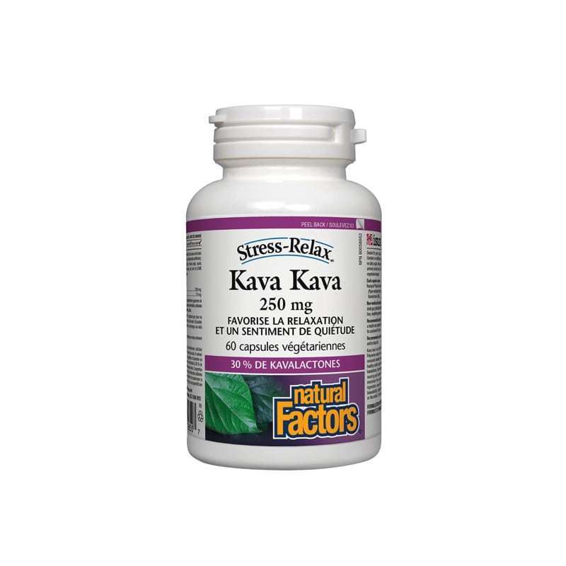 Kava Kava - 250mg - 60 Végécapsules - Natural Factors - Default - Stress-Relax