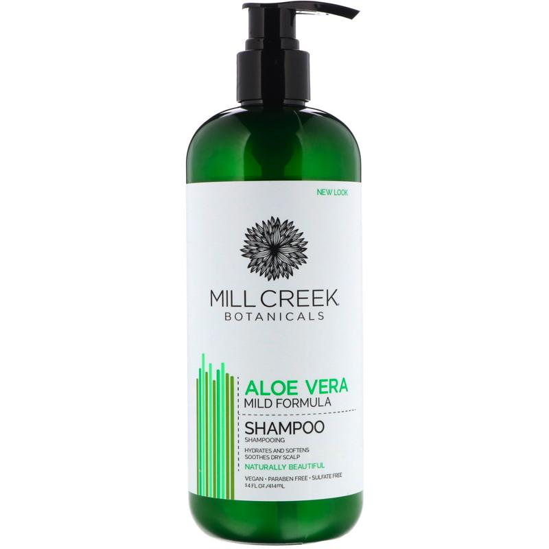 Shampooing Aloe Vera - 414ml - Mill Creek Botanicals - Default - Mill Creek Botanicals