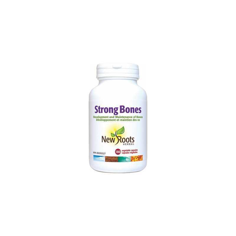 Strong Bones - New Roots - 180 Végécapsules - New Roots Herbal