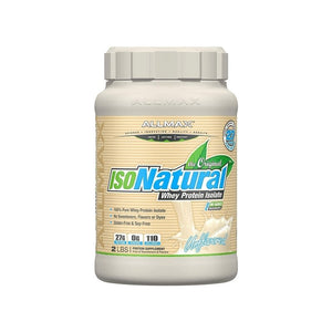 Whey Protein Isolate - IsoNatural - 907g - Sans Saveur - Allmax Nutrition