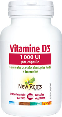 Vitamine D3 1000ui - New Roots