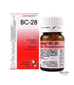 BC - 28 - Tonique 12 sels 6X - 20g - Dr. Reckeweg - Dr. Reckeweg