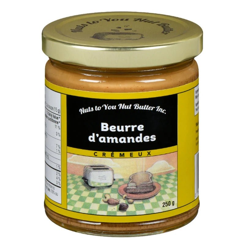 Beurre d'Amandes Crémeux - 365g - Nuts to You - Nuts to You Nut Butter