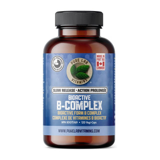 Complex - B Bioactive - Pure Lab Vitamins - 120 Capsules - Pure Lab Vitamins