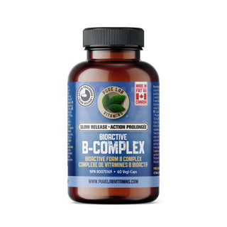 Complex - B Bioactive - Pure Lab Vitamins - 60 Capsules - Pure Lab Vitamins