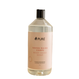 Savon mains et corps - Fleur d'Amandier - PURE