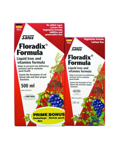 Floradix - 500ml + 250ml - Duo Pack - Salus