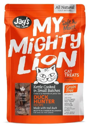 Gâteries pour chat - 75g - My Mighty Lion - Canard - Jay's