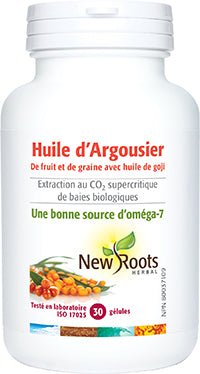 Huile d'Argousier - 30 gélules - New Roots - New Roots Herbal