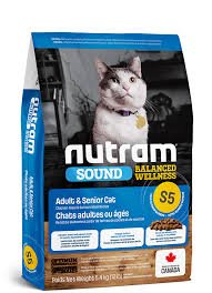 Nutram Sound (S5) - Chat - Poulet/Saumon - 2kg - Nutram