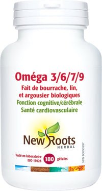 Omega 3/6/7/9 - 180gel. - New Roots Herbal - New Roots Herbal