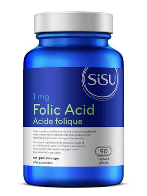 Acide Folique 1mg - 90 Gélules - Sisu - SISU