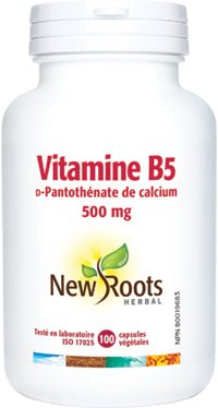 Acide Pantothénique - B5 - 100 caps - New Roots - New Roots Herbal