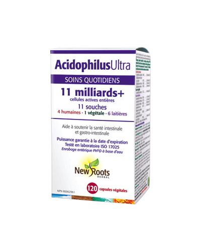 Acidophilus Ultra - New Roots - 120 Capsules - New Roots Herbal
