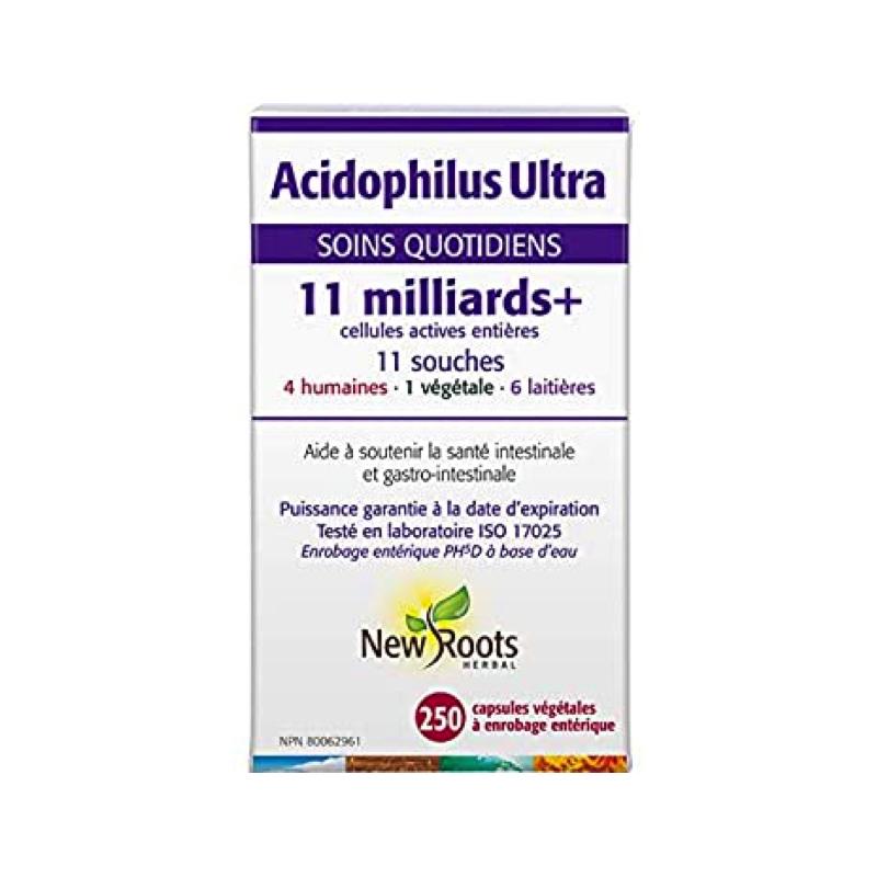 Acidophilus Ultra - New Roots - 250 Capsules - New Roots Herbal