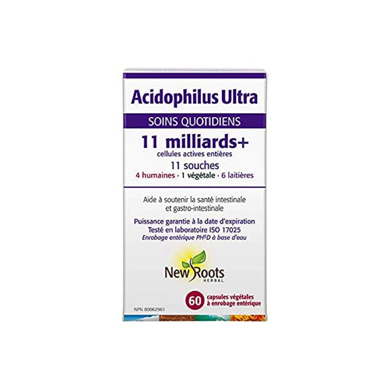 Acidophilus Ultra - New Roots - 60 Capsules - New Roots Herbal