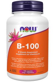 B-100 - 100 Végécapsules - Now - Now