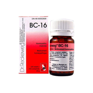 BC-16 - 20g - Dr. Reckeweg - Dr. Reckeweg