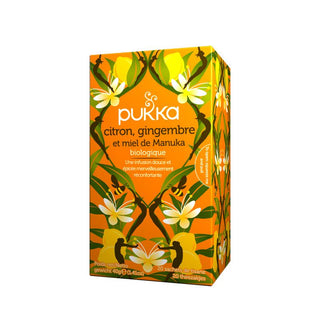 Citron Gingembre Miel de Manuka - Biologique - 20 sachets - Pukka - Default - Pukka