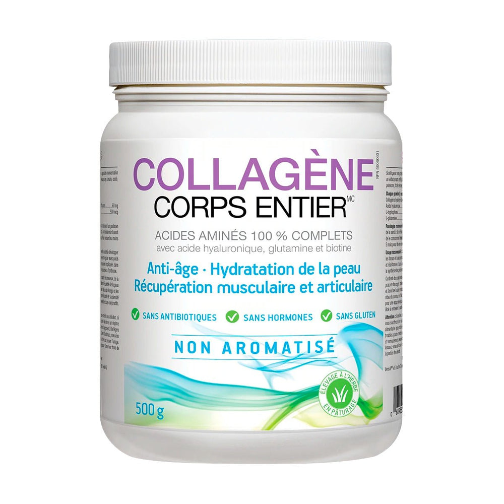 Collagène Corps Entier - 500g - Non aromatisé - Total Body Collagen - Total Body Collagen