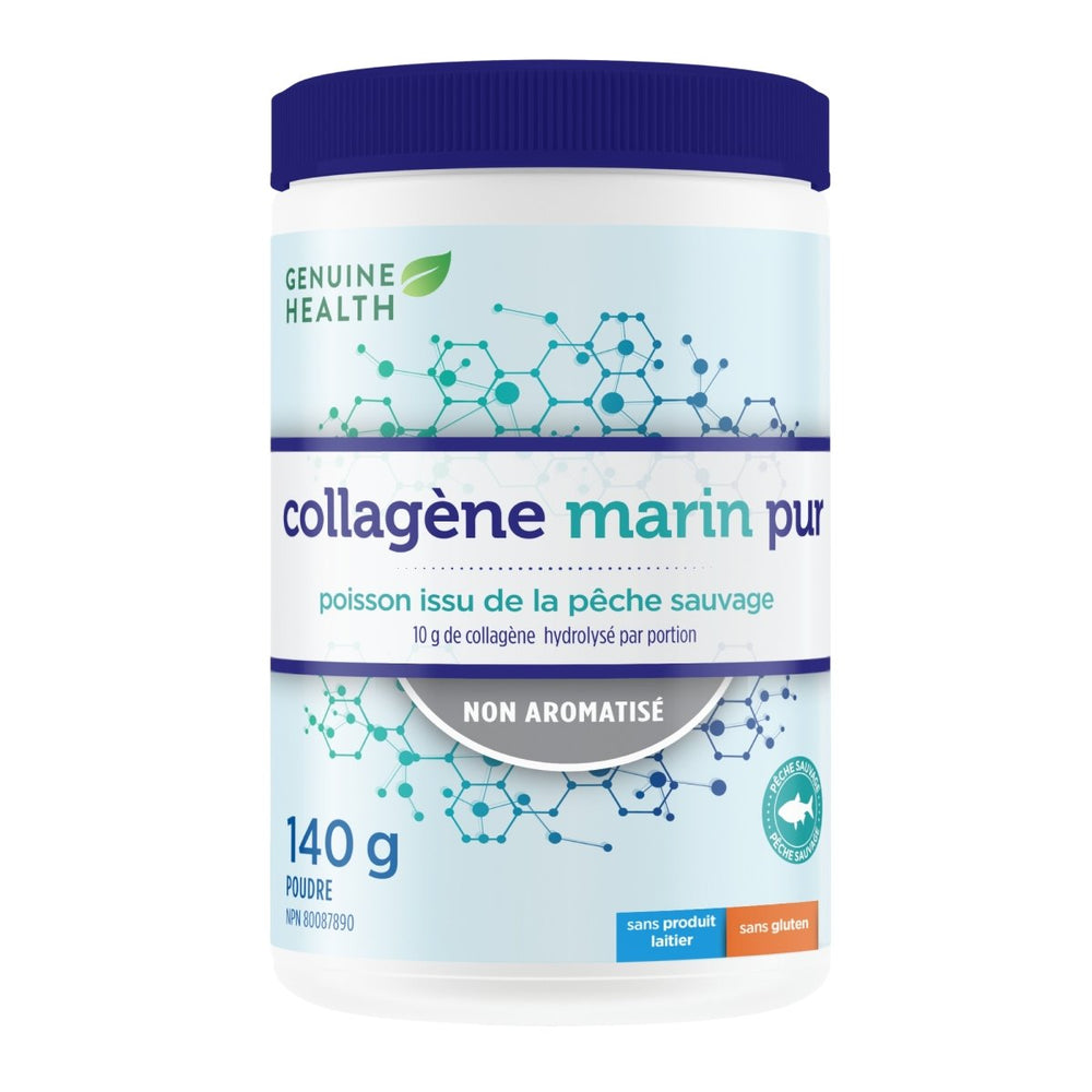 Collagène Marin Pur - Non-Aromatisé - Genuine Health - 140g - Genuine Health