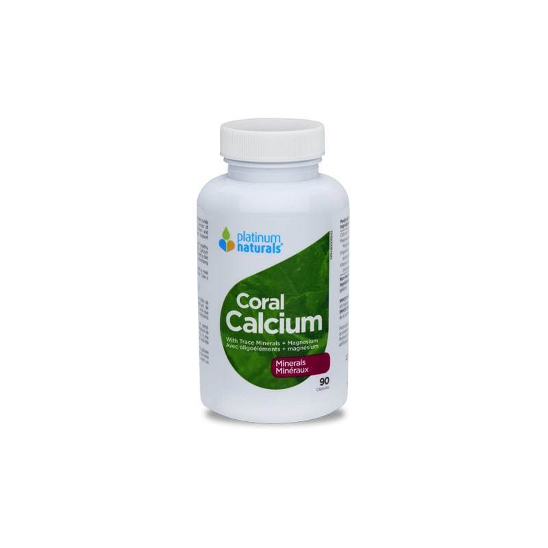 Coral Calcium - 90 Capsules - Platinum Naturals - Default - Platinum Naturals