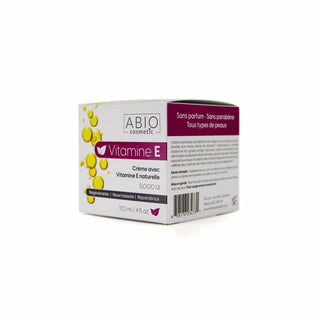 Crème avec Vitamine E - 5,000UI - 120ml - ABIO Cosmetic - Default - ABIO