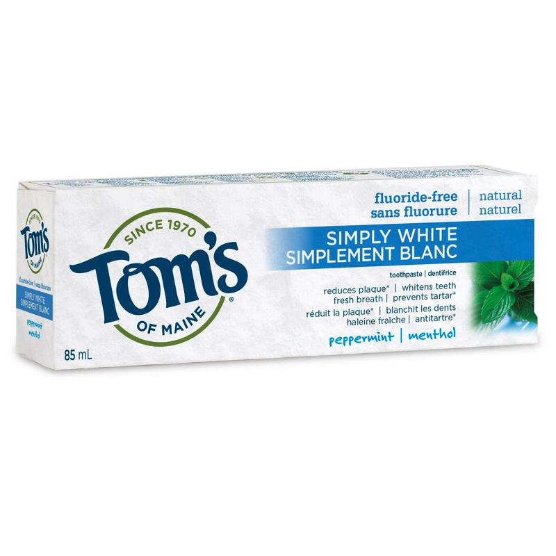Dentifrice - Simplement Blanc Mentol - 85ml - Tom's - Default - Tom's