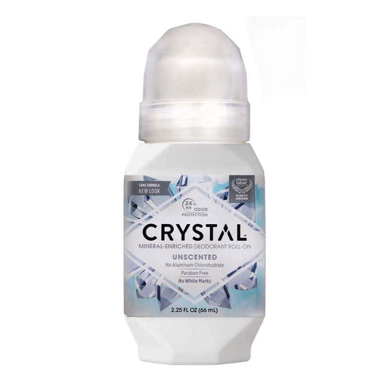 Déodorant Roll-on - 60ml - Crystal - Non parfumé - Crystal