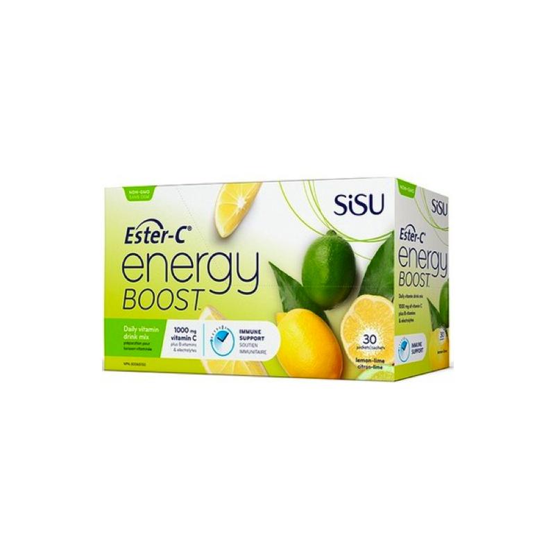 Énergie Plus - Ester C - 30 sachets - Sisu - Citron-Lime - SISU