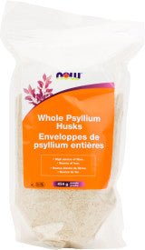 Enveloppes de Psyllium entières - 454g - Now - Now