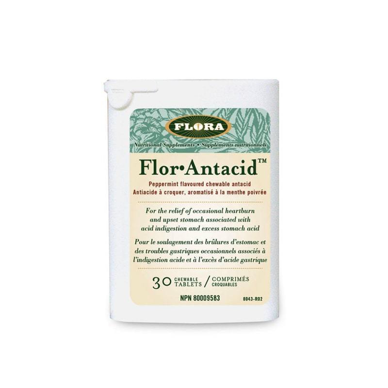 Flor-Antacid - Flora - 30 Comprimés - Flora
