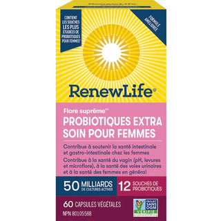 Flore Suprême - Femmes - 50mill. - 30 Caps.Végé - Renew Life - Renew Life