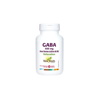 GABA 600mg avec B6 activée - New Roots - New Roots Herbal