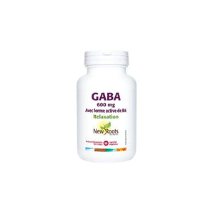 GABA 600mg avec B6 activée - New Roots - New Roots Herbal