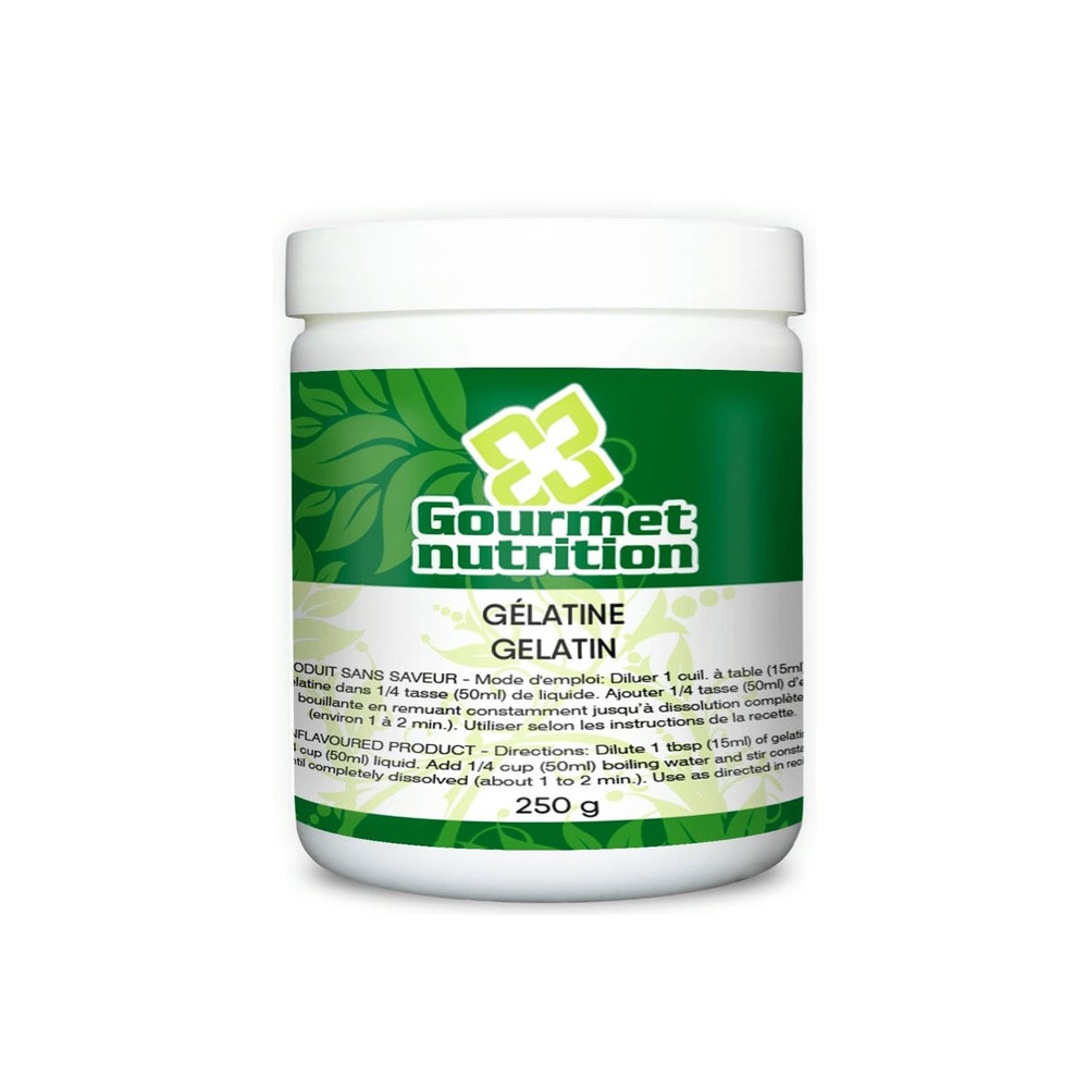 Gélatine - 250g - Gourmet Nutrition - Gourmet Nutrition
