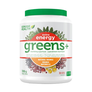 
                
                    Load image into Gallery viewer, Greens+ Extra Energy - Orange - 399g - Genuine Health
                
            