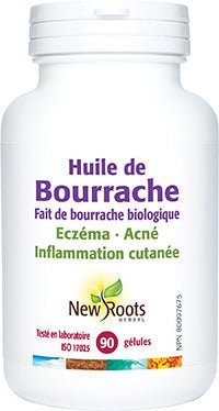 Huile de Bourrache - 90 gélules - New Roots - New Roots Herbal