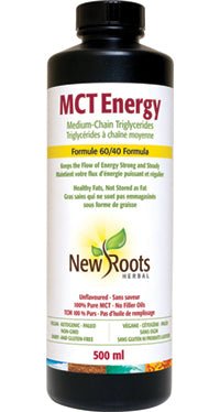 Huile de MCT - 500ml - New Roots - New Roots Herbal