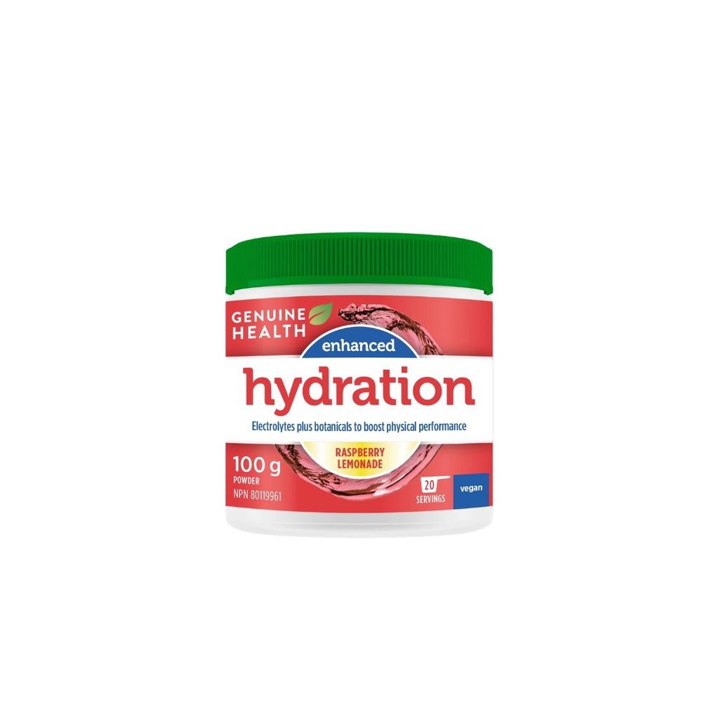 Hydratation - limonade framboise -100g - Genuine Health - Genuine Health