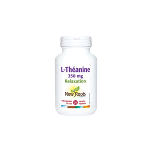 
                
                    Charger l&amp;#39;image dans la galerie, L-Théanine - 250mg - 30 capsules - New Roots - New Roots Herbal
                
            