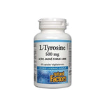 L-Tyrosine - 500mg - 60 VégéCapsules - Natural Factors - Default - Natural Factors