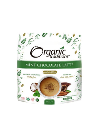 Latté au chocolat à la menthe - 150g - Organic Traditions - Vogel Saint-Jérôme